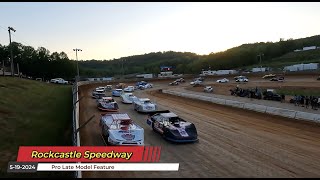 Rockcastle Speedway - Crate Late Model Feature - 5/19/2024