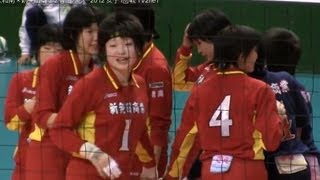 Volleyball 大和南 × 新発田商 2/2　春高バレー2012-105