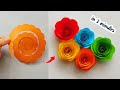 HOW TO MAKE JISOO FLOWER 🌹| Paper Flower Making, paper flower tutorial