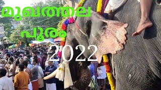 മുഖത്തല പൂരം 2022