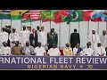 Nigeria's president hails the navy as it marks its 70th anniversary