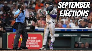 MLB 2025 September Ejections
