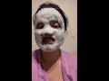 trying bubble sheet mask first time and i was shocked shorts ytshorts ashortaday youtubeshorts