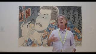 Gallery Bytes: Masami Teraoka, Tale of a Thousand Condoms/Samurai and Razor with docent Sam Reep