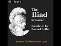 The Iliad (Version 2) by Homer read by Peter Dann Part 1/2 | Full Audio Book