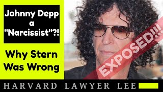 Howard Stern Exposed! Wrongly Labels Johnny Depp a Narcissist