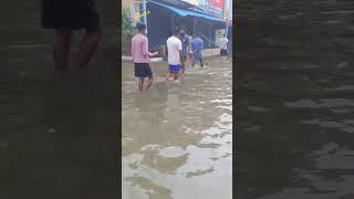 Chennai kolathur flooded in rain 🌧 #rain #chennaifloods #flood #rainwater