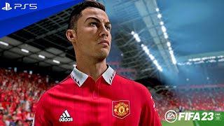 FIFA 23 - Manchester United vs. Barcelona - UEFA Europa League 2023 Final Match PS5 Gameplay | 4K