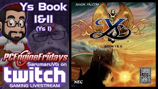 Ys Book I - PC Engine Friday on Twitch #ys #retrogaming #videogames