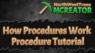 How Procedures Work | MCreator