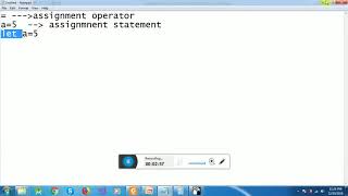 10th class Assignment statement in BASIC ch#2 | BASIC | GW-BASIC | Let statement in BASIC