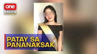 19-anyos na babae, patay sa pananaksak! | One Balita Pilipinas