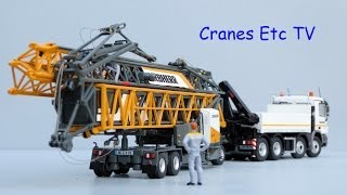 NZG Liebherr 81K Fast Erecting Crane with Transport Vehicle by Cranes Etc TV