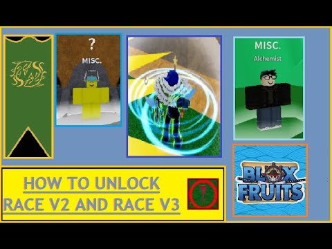 How To UNLOCK RACE V2 AND RACE V3!!! (Blox Fruit ) - YouTube