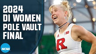 Women's pole vault final - 2024 NCAA outdoor track and field championships