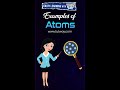 Atoms | Structure of Atoms | Examples of Atoms | Elements, Compound, Molecules | Science #shorts