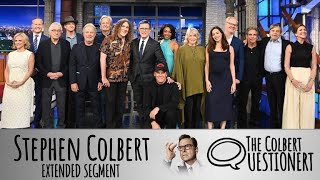 Stephen Colbert Takes The Colbert Questionert - EXTENDED SEGMENT