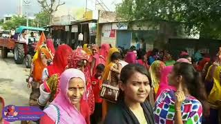 कोसेलाव से नारलाई आई माता धाम यात्रा ट्रैक्टरों द्वारा ।। koselao se Narlayi yatra