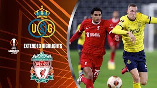 Union Saint-Gilloise vs. Liverpool: Extended Highlights | UEL Group Stage MD 6 | CBS Sports Golazo