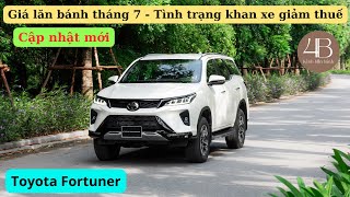 ✅Toyota Fortuner khuyến mại ưu đãi lớn trong Tháng 7. Các phiên bản máy dầu chờ giảm thuế 50%