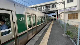 きのくに戦227系1000番台普通御坊行き　紀三井寺発車！