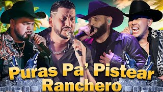 Puras Para Pistear - El Mimoso ft El Yaki, Pancho Barraza, Luis Angel "El Flaco" || Banda Mix 🍻