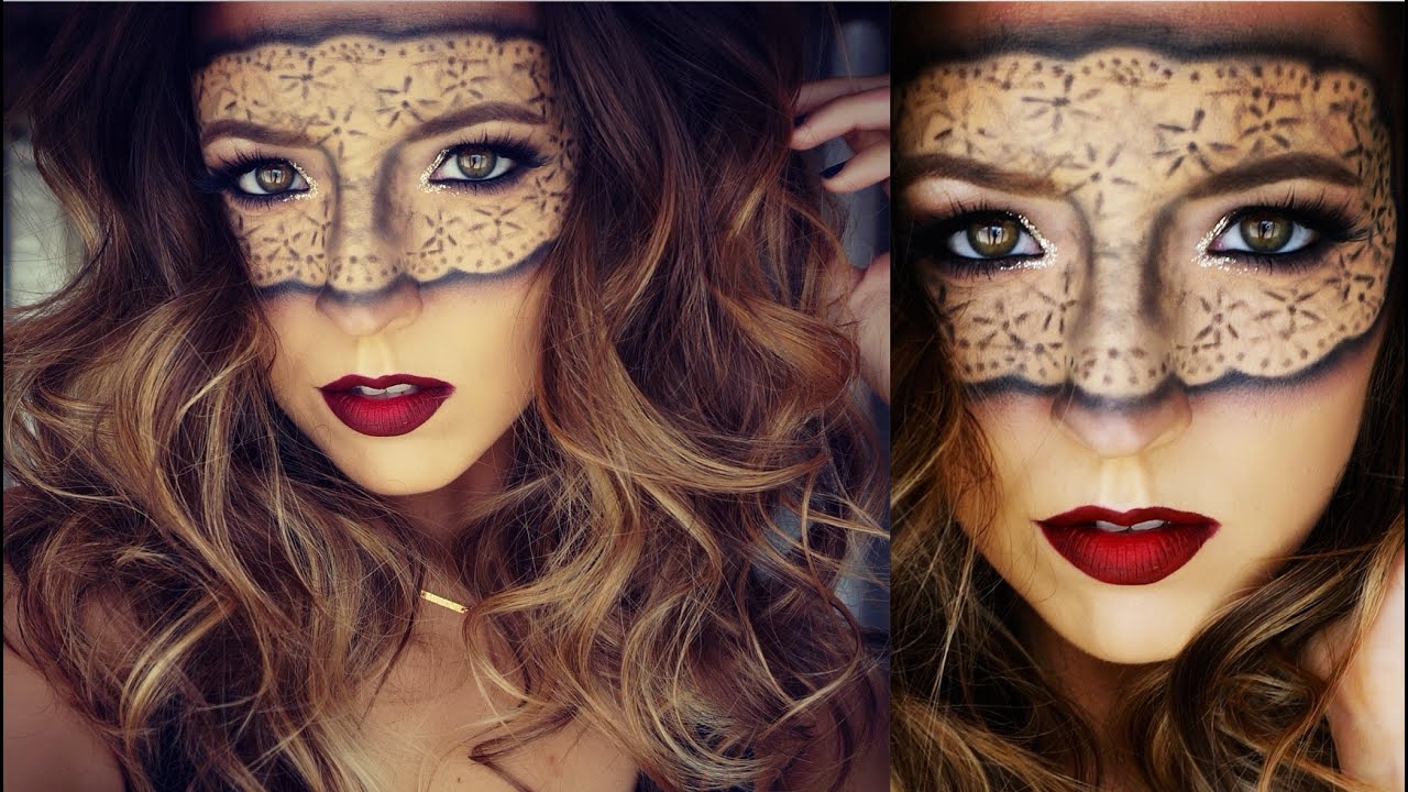 Masquerade Mask Makeup Tutorial Saubhaya Makeup