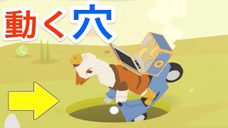 動く『穴』ですべてを飲み込んだら、穴の中に町ができてたww #1【 Donut County 】実況