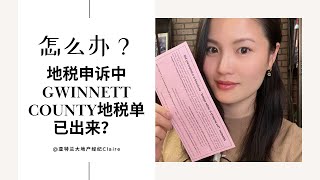 地税申诉中，但2023 Gwinnet County 地税单已经出来，怎么处理？临时账单要不要缴？#亚特兰大地产经纪 #亚特兰大房地产 #亚特兰大