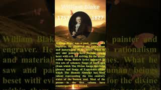 ✍️✍️✍️ WILLIAM BLAKE #english #india #shorts #youtubeshorts