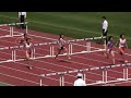 2011 第90回関東インカレ 女子1部100mh予選3組 0.2m