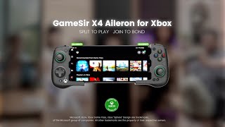 GameSir X4 Aileron Xbox Edition Mobile Gaming Controller For Android | Trailer