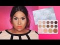 BH Cosmetics Carli Bybel Palette Tutorial | Easy Gold brown eye!