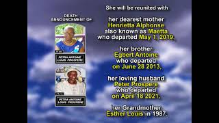 Petra Antoine Louis Prospere ~ Medium Obituary