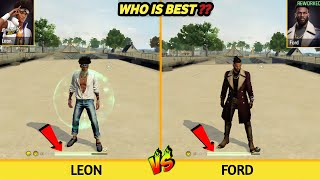 LEON VS FORD ABILITY TEST FREE FIRE // GARENA FREE FIRE