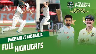 Full Highlights | Pakistan vs Australia | 3rd Test Day 2 | PCB | MM1T