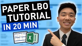 How to Build a PAPER LBO Model in 3 Steps! (FREE Excel Included)