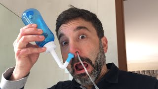 Sinus cleaning better than Neti pot and Navage (do not use tap water)