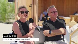 Cannes Lions - RTL Beach Interview | Karen Nelson Field and Les Binet #1