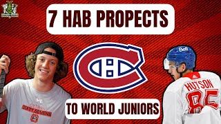 7 Habs Prospects Invited to World Juniors