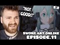 THEY ARE IN TROUBLE??!! | Sword Art Online | Episode 11 | SEASON 2 | New Anime Fan | REACTION!