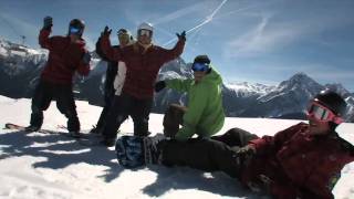 Snowpark Scuol - A day with the Element Snowboard School