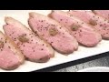 炊飯器で簡単！低温調理！鴨むね肉のロースト赤ワインソース・鴨ハムの柚子胡椒風味。