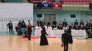 【H28第50回全日本女子学生剣道選手権・4回戦】大亀（明治大）×井手（國士舘）