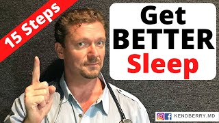 15 Steps to Better SLEEP (15 INSOMNIA Hacks) 2024