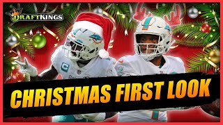 DRAFTKINGS WEEK 16 CHRISTMAS SUNDAY SPECIAL: NFL DFS PICKS