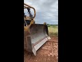 final trim grading with caterpillar d6txl bulldozer