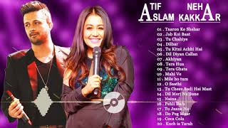 Best Of Atif Aslam & Neha Kakkar - Atif Aslam   Neha Kakkar Romantic Songs - Bollywood Hindi SOngs