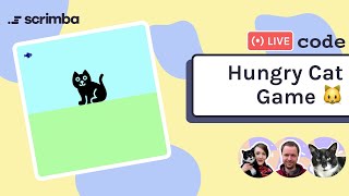 Live-code a hungry cat game | HTML, CSS & JavaScript