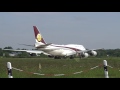 SUPER CLOSE UP QATAR VIP Boeing 747 Departure!